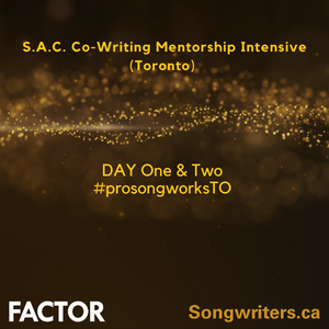 songwritersofCa's tweet photo. We welcomed this year's #toronto morning &amp; afternoon #mentoring session participants! @oleyyada #vickilovelee,Zack Elliott, @itsFletcherG + @Iamdonnaking @FACTORCanada  https://t.co/XNif9El1ZA #mentorship #prosongworksTO #2022 @the_baigle @BobbyJohnTweets https://t.co/DfIFbETbL8