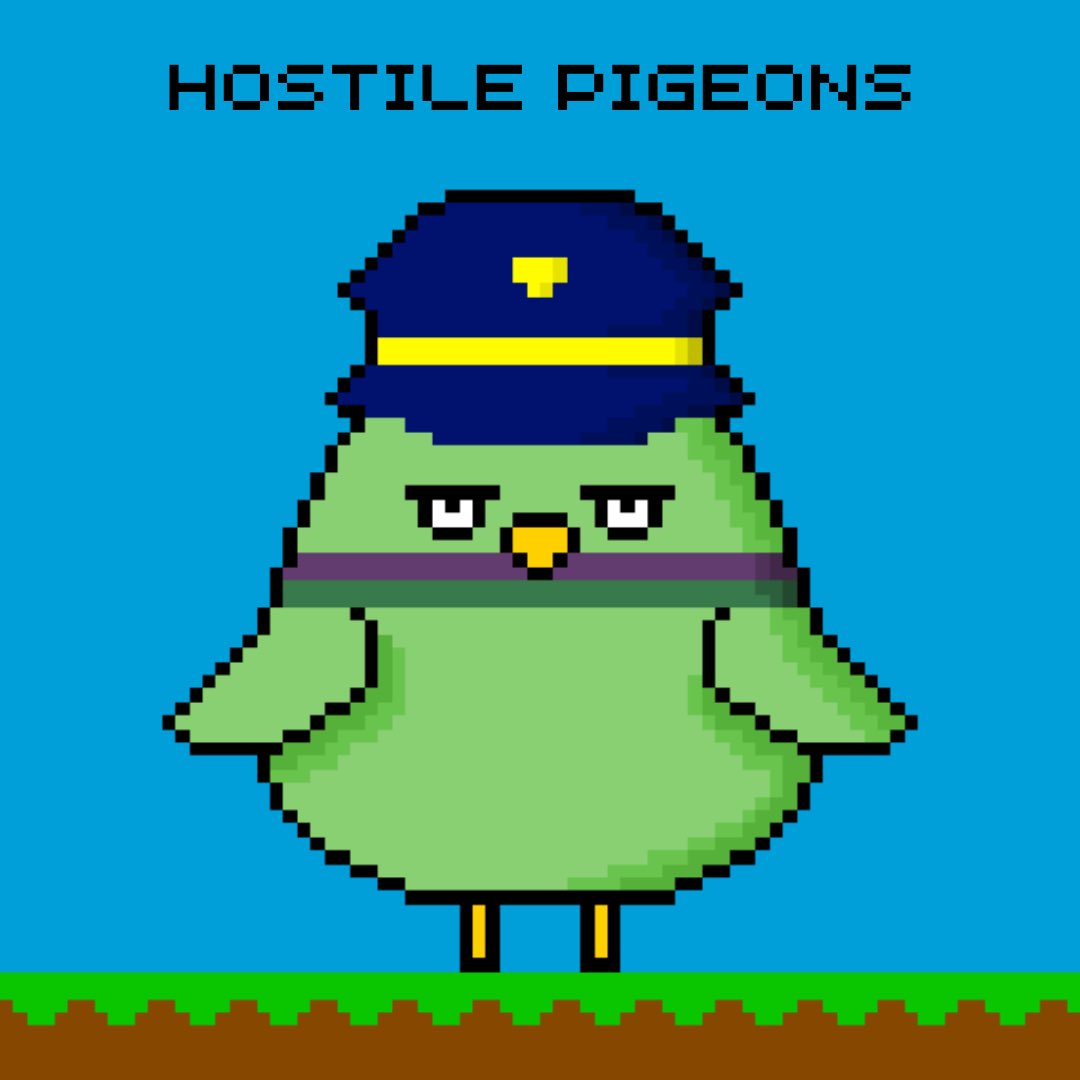 hostile_pigeons's tweet photo. Hostile Pigeons soon on OpenSea 🤫 #nftpixelart #NFT https://t.co/bUC4JooP7y