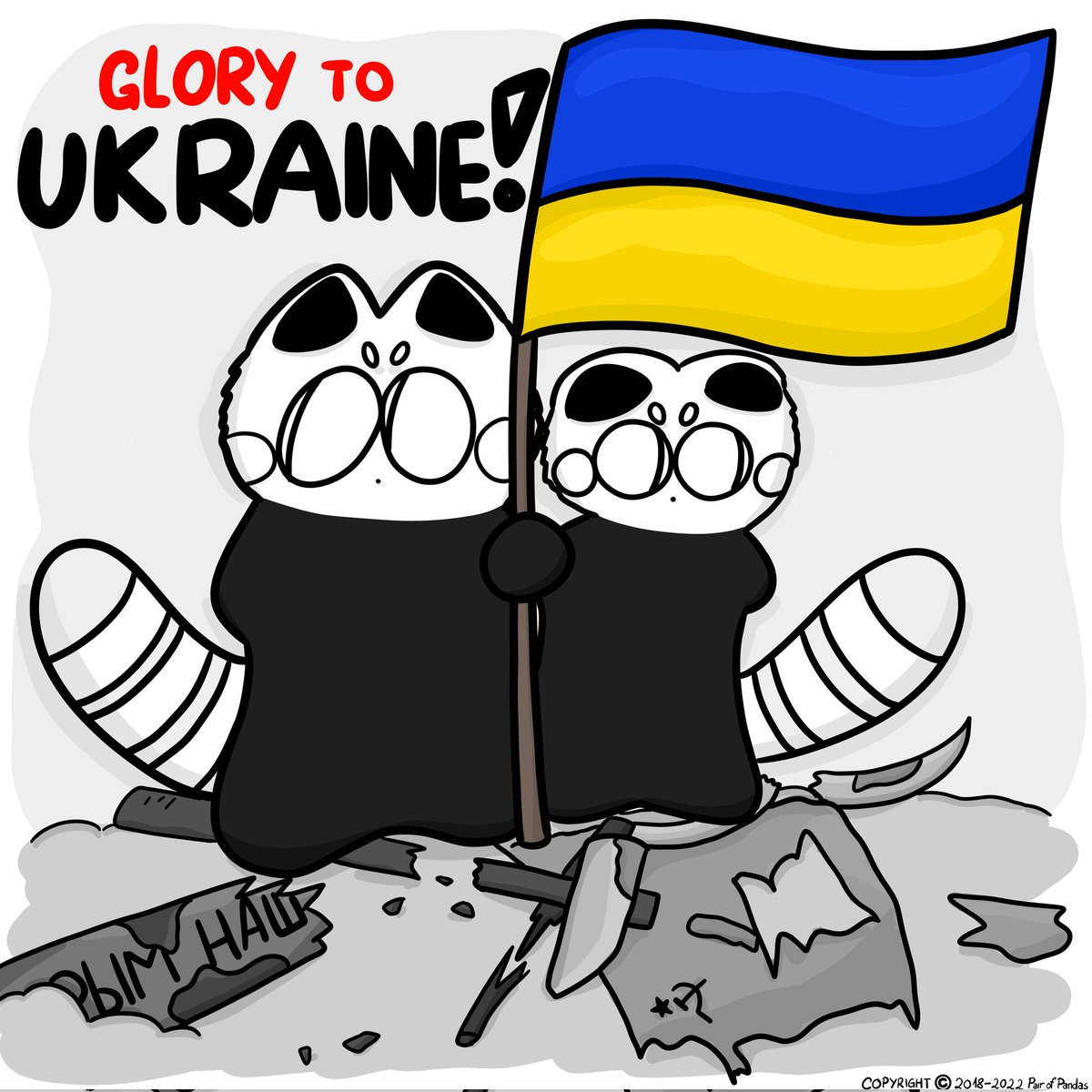 pairofpandas's tweet photo. "Any society that would give up a little liberty to gain a little security will deserve neither and lose both" (Benjamin Franklin)! 
Stand with Ukraine! 🇺🇦
#ukraine #stopwarinukraine #stopwar #stopputin #stopputinswar #stopputinstopwar #slavaUkraini #slavaUkraine 🇺🇦 https://t.co/ysydZkmUiZ