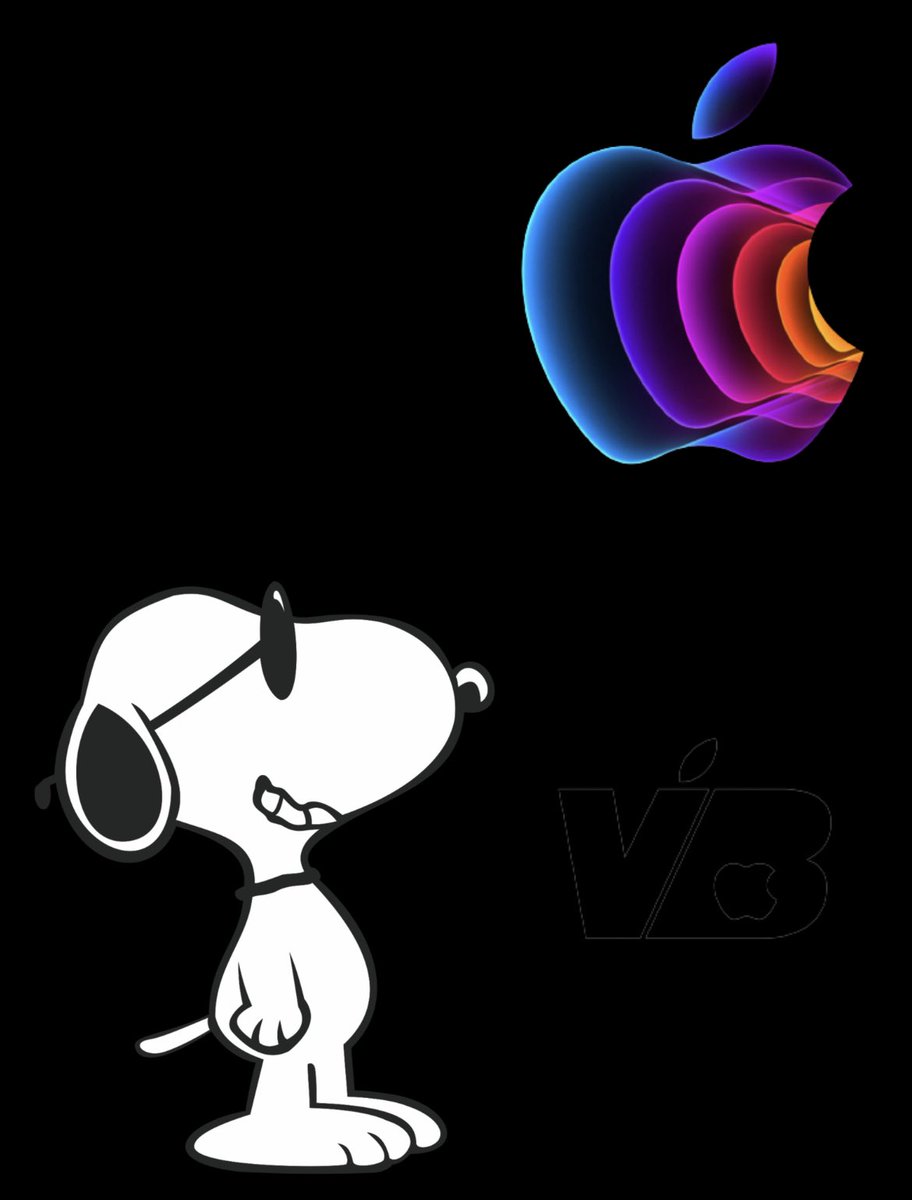vbappleworld's tweet photo. Event Match 2022 Peek Performance March 8th 2022 We are so excited for the new products that will arrive this spring in the first event of the year. Snoopy is so excited too.#apple #apple2022 #appleevent #applemarch #applemarchevent #applegeek #applepark #snoopy #appleevent2022 https://t.co/wDOX71rJGP