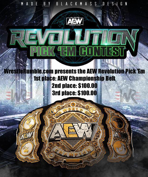 _denisesalcedo's tweet photo. 🔥GIVEAWAY!!!!🔥

I have partnered w/ @WrestleRumble &amp; they gave me 5 FREE ENTRIES to give out! 

5 winners will get a FREE ENTRY into their AEW Revolution Pick ‘Em contest at https://t.co/rpUQuHOeCz! 

To Enter:
- RETWEET 
- FOLLOW ME
- COMMENT "Let me Pick Em!" LOL🤣 https://t.co/lyFt31YmUT