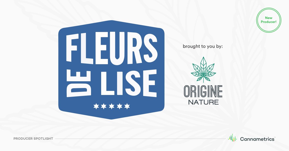 NEW Producer Announcement: Origine Nature joins Cannametrics! 📣

Origine Nature brings their brand Fleurs de Lise to Cannametrics. 🌿

Check out the high-quality craft cannabis Fleurs de Lise is bringing here! 👇

bit.ly/3tlRHCh

#cannabis #cannametrics #cannabisnews