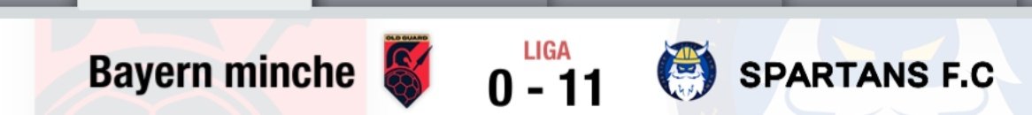 spartanstefc's tweet photo. THIS . IS . SPARTA โฝ๏ธโ๏ธ
0-11 victory with an amazing performance by David Villa, who scored 7 GOALS AND 1 ASSIST ๐
We climb up to the #1 position in the league, scoring 15 goals in 2 games.
#ThisIsSparta #OurColours https://t.co/wWIIZQxXUk