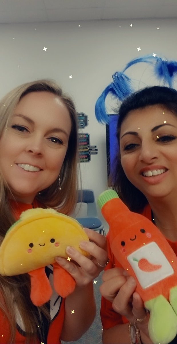 FionaSetna's tweet photo. The ending of our taco and hot sauce game. #KatySisterSchools #wcerangers #StallionsDeserveIt #BetterTogetherStallionsandRangers @KatyISD_PIE https://t.co/XZWN11Wzxr
