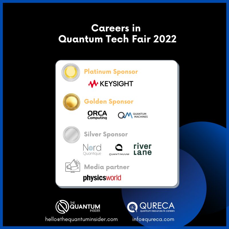 QuantumDaily's tweet photo. 🚨With nearly 1000 registrants, this is your last chance to register for our Careers in Quantum Tech Fair 2022 in partnership with @qureca!

Register for free here: https://t.co/5wXqZs4hRa

#quantumcareers #careersinquantum #careersfair #quantumtechnology #virtualevents https://t.co/fADL7G2b2u