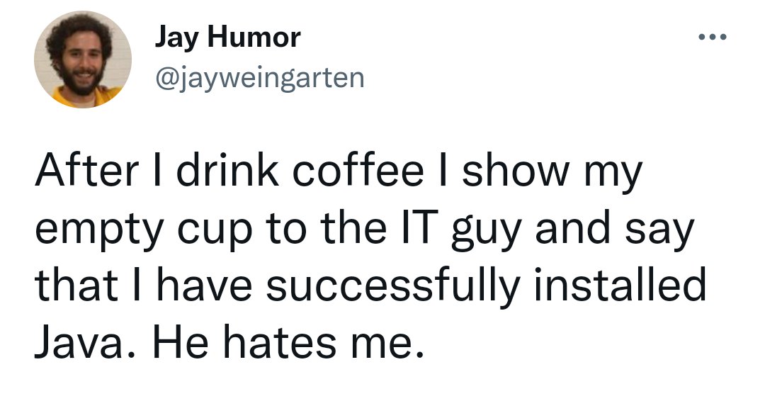 PR0GRAMMERHUM0R's tweet photo. Feel sorry for the IT guy https://t.co/d788Hl2puR https://t.co/K61DV4ua0i