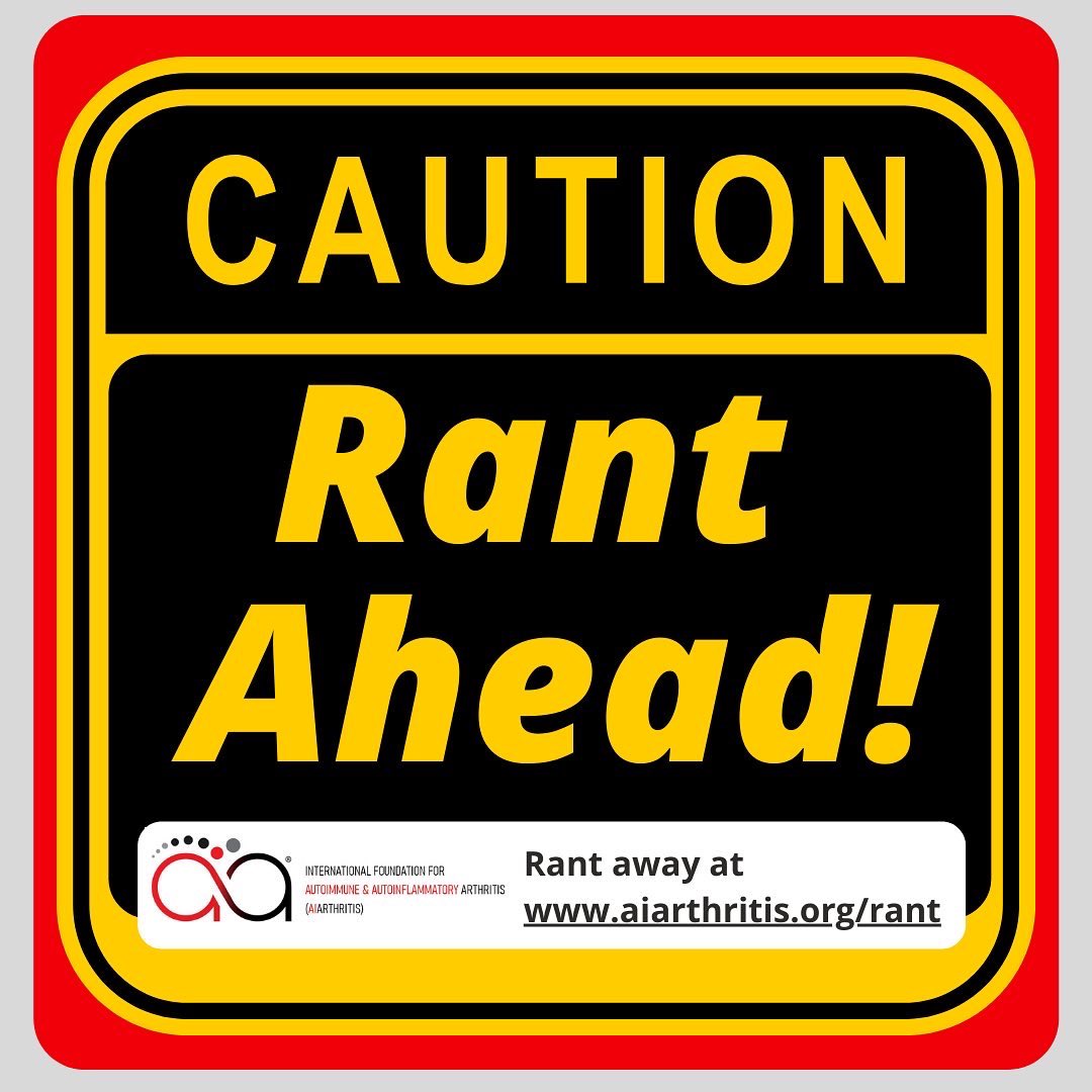 IFAiArthritis's tweet image. Flares are infuriating! And making all the more stressful is when care providers dismiss our efforts to have a conversation about treating them. Tell us what you find the most difficult about flares in the comments, or submit your own rant at aiarthritis.org/rant #Rant #AiRant