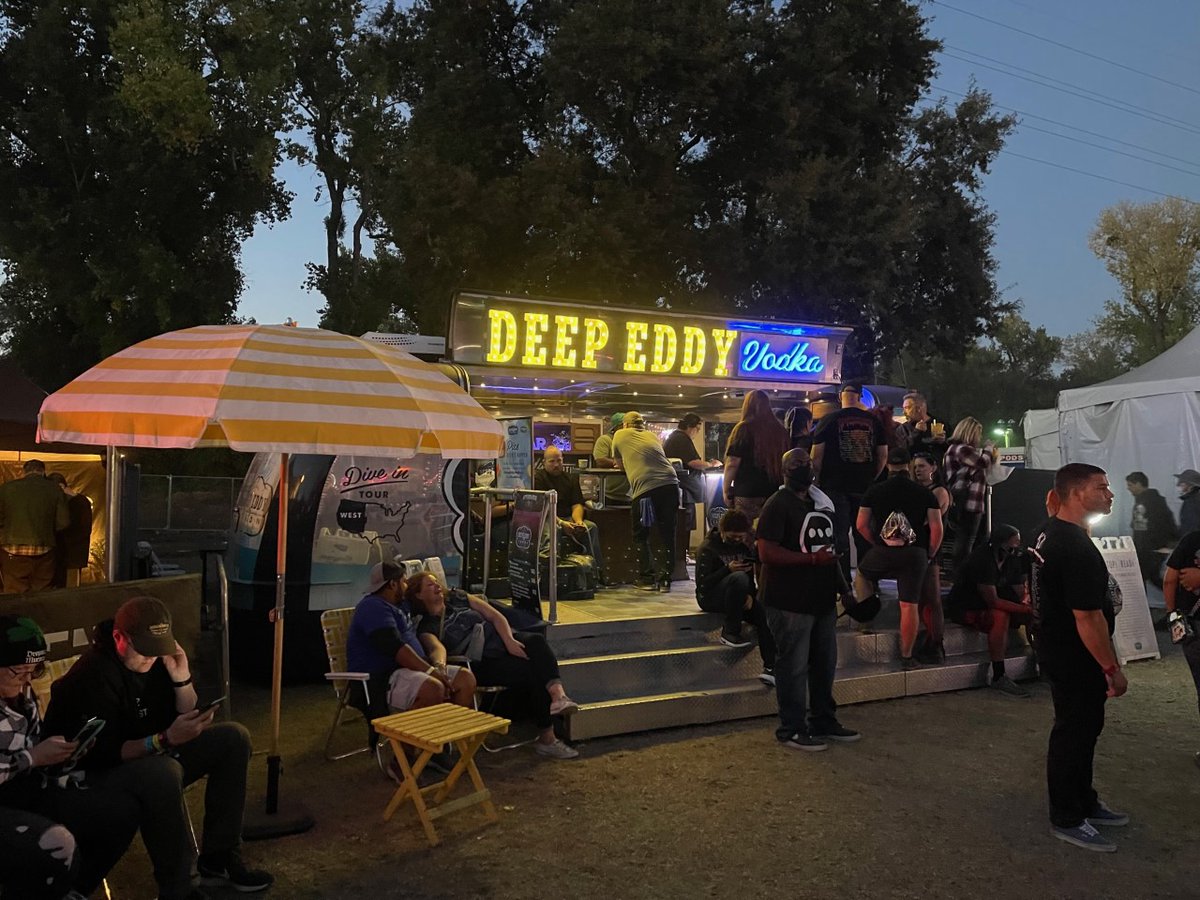 SanJuanOutpost's tweet photo. Fired up to welcome America’s coolest Vodka brand, @deepeddyvodka to the OutPost! 🍸
Check out their Dive In Trailer at Walker Hayes and Jon Pardi concerts this month. 🧡🍹
Let’s Dive In!🏊🌊 https://t.co/ieJVH88K5f