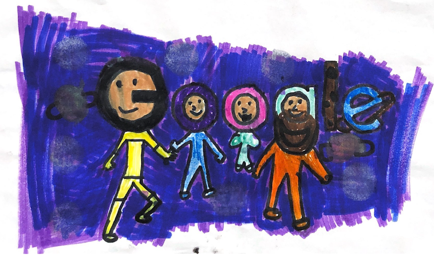AshleySilvaArt's tweet photo. I am so impressed by all of the #Doodle4Google entries my students have turned in this year. So many great ideas! https://t.co/KYbmKoOrps