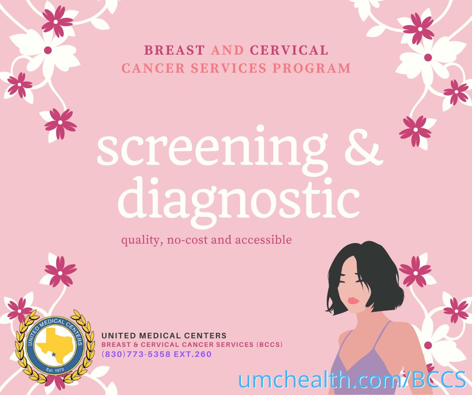 umchealth's tweet photo. Where Can I Get Breast and Cervical Cancer Services?
Learn how to find doctors and clinics that provide covered services. Visit: https://t.co/x83HO3NxKn https://t.co/T0usUTcgfZ