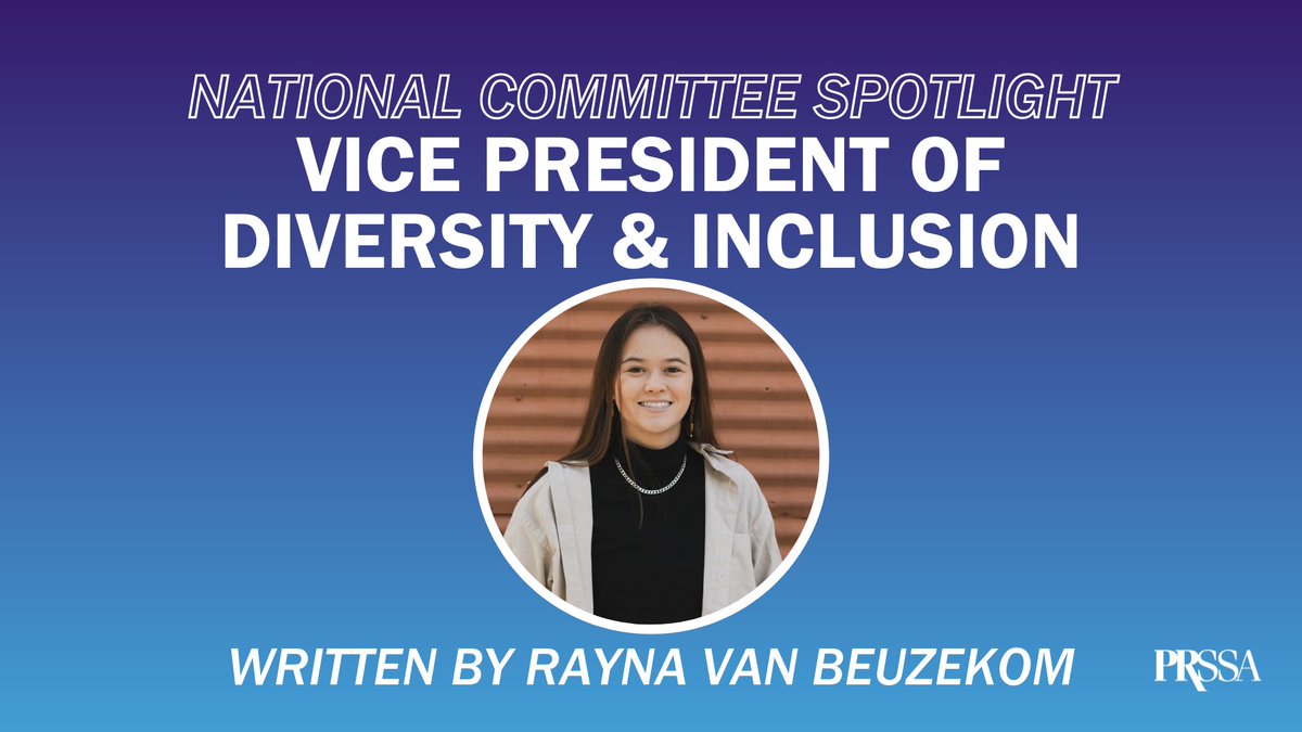 PRSSANational's tweet image. Interested in running for National Committee? Learn more about the vice president of diversity and inclusion position. 💫 Read more on Progressions: bit.ly/3vkQLAS