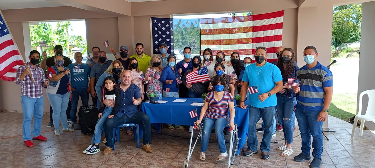 ¡Día de la Ciudadanía Americana!
Morovis presente!!!