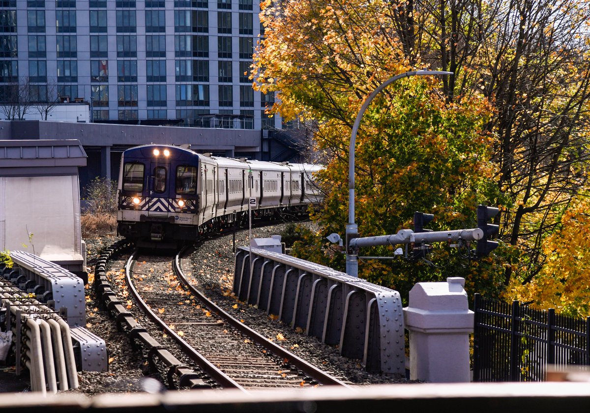 A Metro-North train.
