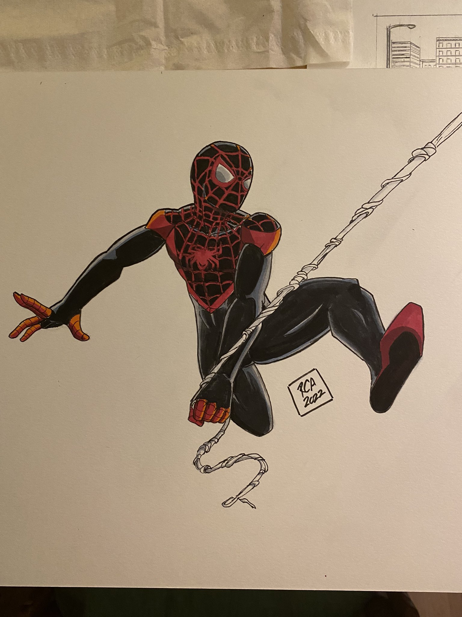 MILES MORALES SKETCH!