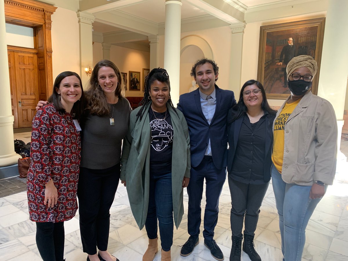 9to5georgia's tweet photo. Big shout out to our partners in the Respect Georgia Workers Alliance for showing up and showing out at the Capitol today! #RespectGAWorkers #HB1389 #HB1390 https://t.co/ycxbUKbkEx
