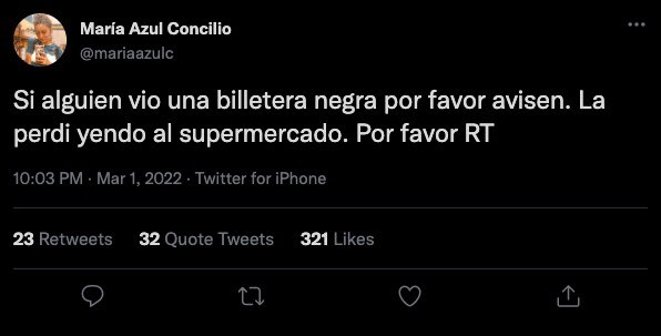 Nooo María, qué mala suerte