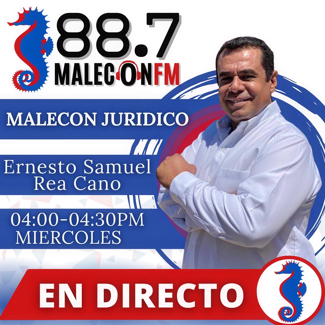 ernestoreacano's tweet photo. Hoy en MaleconFM estaremos hablando sobre diferentes temas jurídicos en mi programa “Malecón Jurídico” por el 88.7fm en Puerto Vallarta o https://t.co/jfK85wefax https://t.co/PnkCMeXKZl