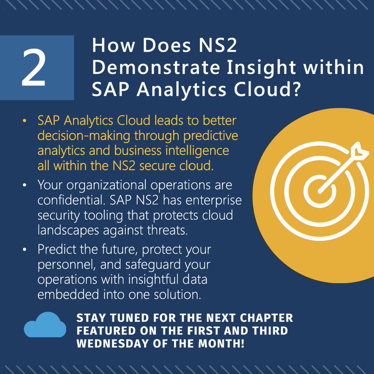 SAPNS2's tweet photo. #Insight: the capacity to gain an accurate and deep intuitive understanding of a person or thing.
Understand how insight and cloud solutions go hand in hand at NS2 from this weekโs #CloudCoach, David Bargh. https://t.co/VSDnS2u365