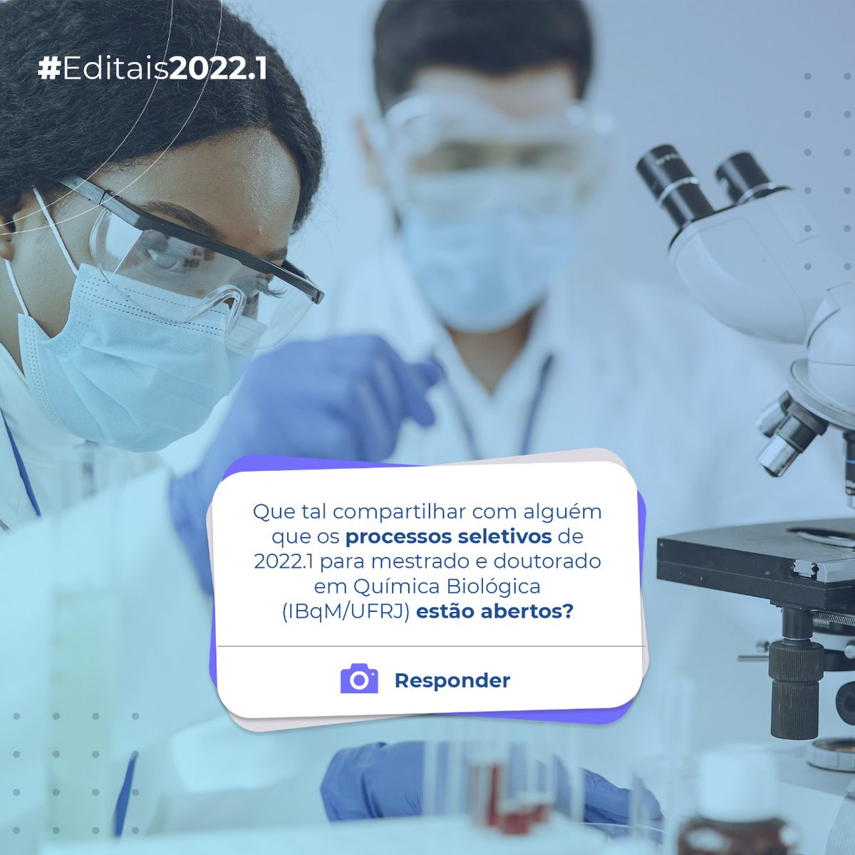 Pós-grad em Química Biológica tweet media