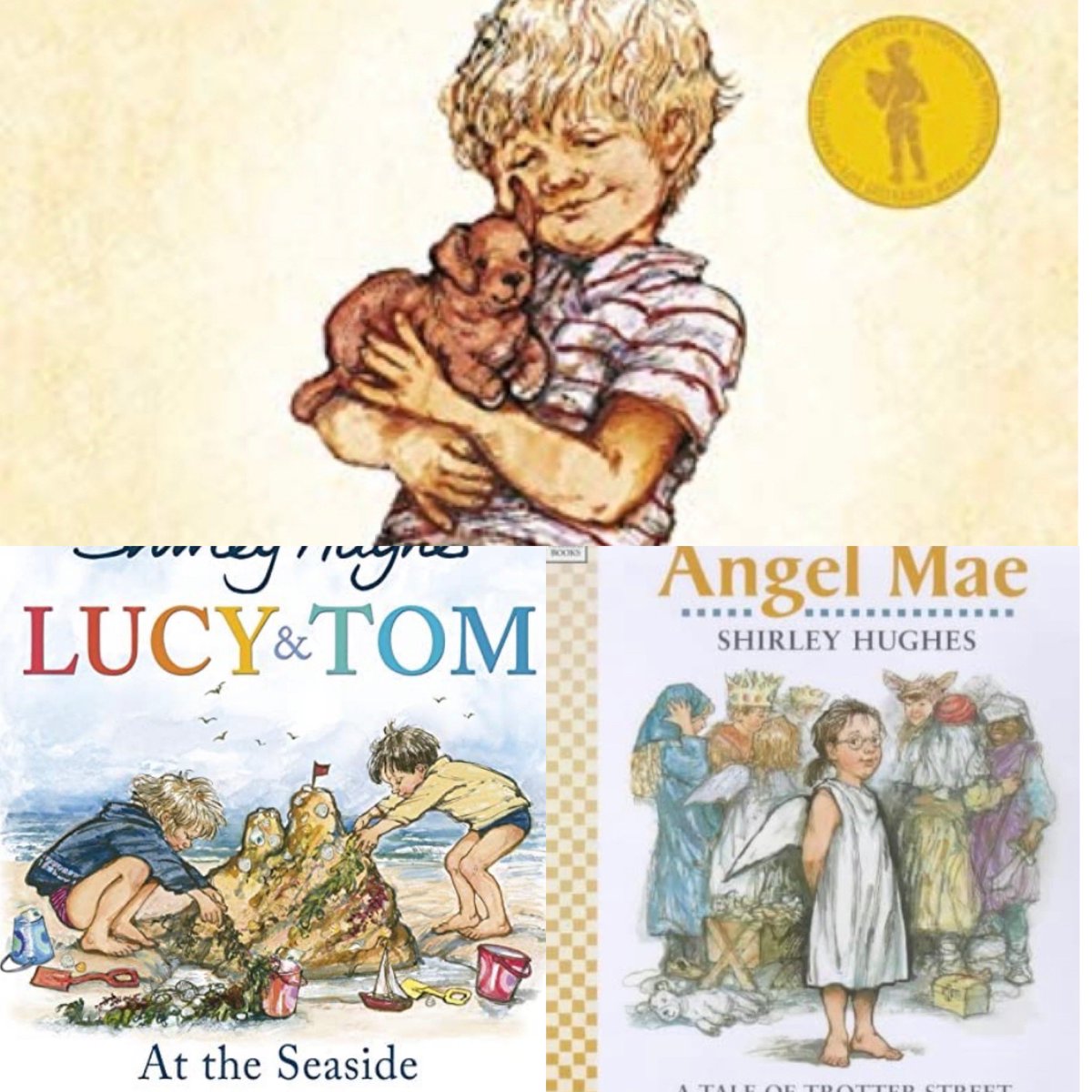 So sad to hear of the death of <a href="/ShirleyHughes_/">Shirley Hughes</a> - an author that was with me at important parts of my life. From my own first English unit for my first class in 1991 with ‘Lucy and Tom at the Seaside’, to my own girls with ‘Dogger’ and ‘Angel Mae’ every Christmas. Beautiful books!