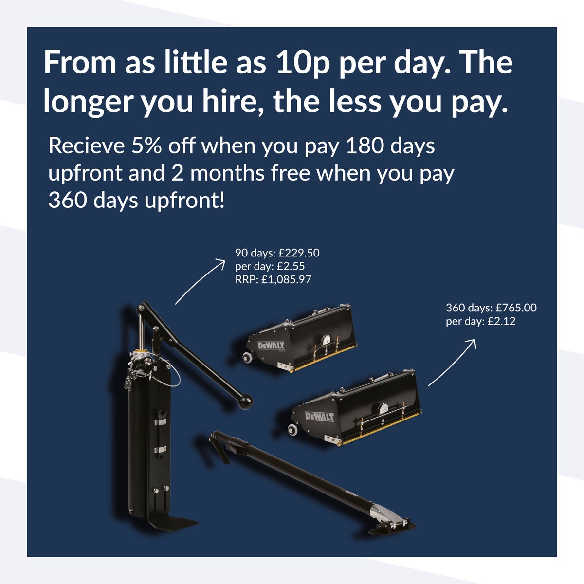 Gypsumtools's tweet image. Introducing... our NEW DeWalt Automatic Taping Tool Hire!💥 Hire for as little as 10p per day! 
For more info, we have an array of hire catalogues available, including Level 5 &amp;amp; Columbia, take a look 👇
bit.ly/3hp4RZH
#automatictapingtools #dewalt #drywall #drywalltools