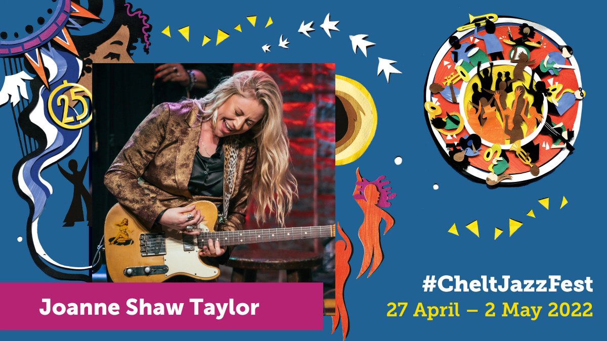 Joanne Shaw Taylor will be performing live at the Cheltenham Jazz Festival 2022 on the 28th of April! Tickets go on sale today!. Get your tickets at: cheltenhamfestivals.com/jazz/whats-on/…
#cheltjazzfest