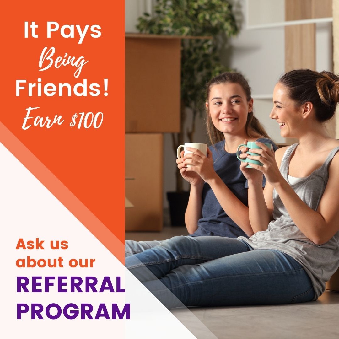 PublicStorageCA's tweet image. Refer a friend to the same Public Storage facility you use, and both of you will get $50 back!

#ReferAFriend #SaveOnStorage #ReferralProgram #SpecialOffer
