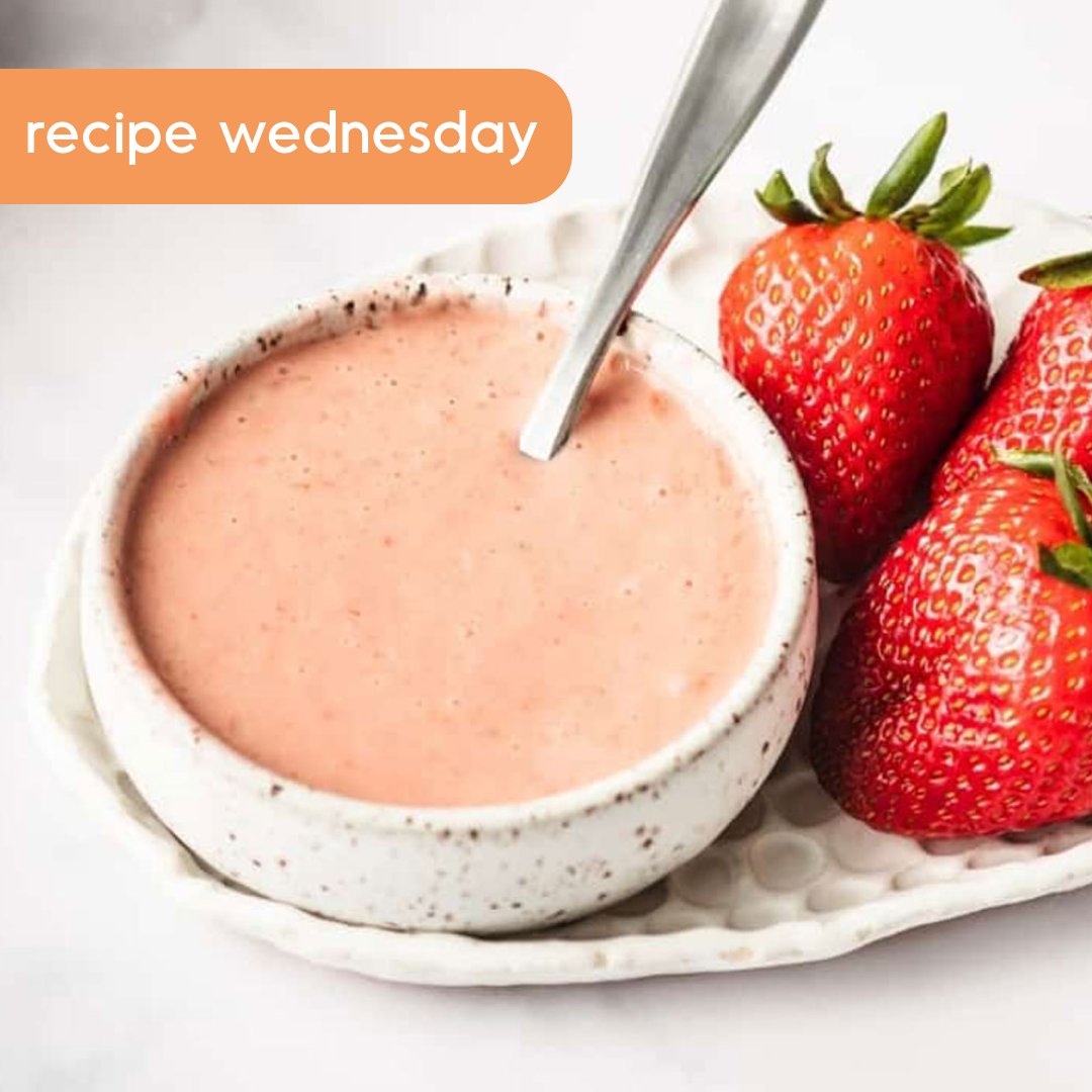 QuarkBaby's tweet photo. On today's #RecipeWednesday menu we have: strawberry, salmon & leak purée. This sweet and savoury meal will provide your little ones with a good source of omega 3 fatty-acids and antioxidants.
Tap the link in bio for more #QuarkBaby approved recipes. https://t.co/wYGYQmYQOM