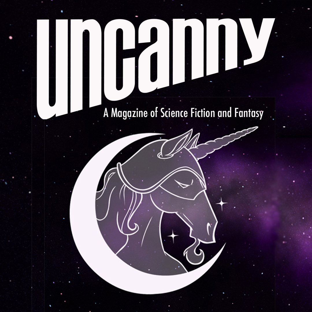 UncannyMagazine's tweet photo. Uncanny Magazine is OPEN to Flash Fiction (750-1500 words) from March 14 to March 21! We can't wait to read your stories! https://t.co/EHde7m5BUd https://t.co/xYnuhNgWoq