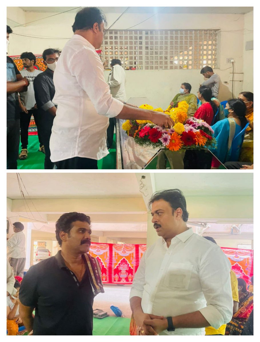 MannavaMohan's tweet photo. Deeply saddened by the sudden loss of my friend and TDP National office Reception Committee member Sri Valluru Kumara Swamy garu in Guntur. Deep sympathies to the family and May his soul Rest In Peace. Om Shanthi 🙏 @JaiTDP @ncbn @katchannaidu @naralokesh https://t.co/N4cvIZA2Yd