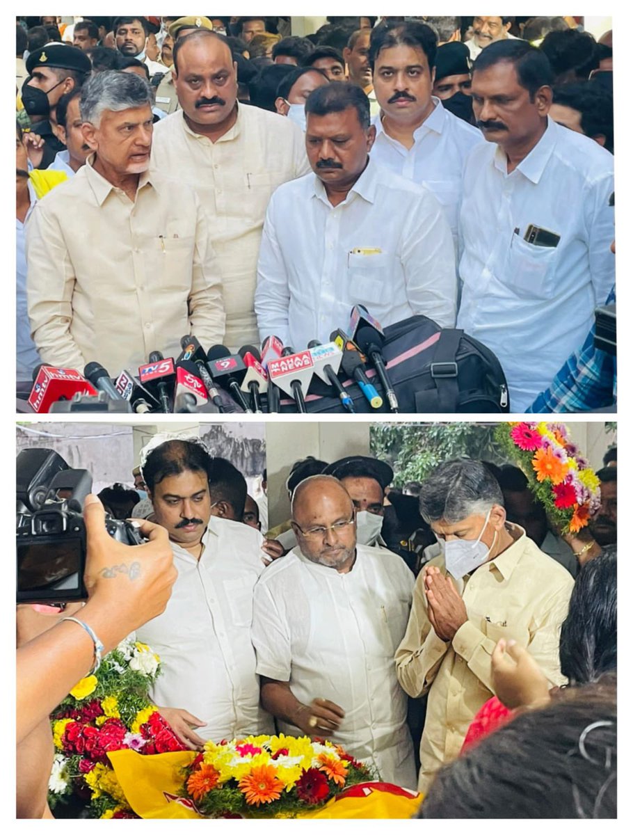 MannavaMohan's tweet photo. Deeply saddened by the sudden loss of my friend and TDP National office Reception Committee member Sri Valluru Kumara Swamy garu in Guntur. Deep sympathies to the family and May his soul Rest In Peace. Om Shanthi 🙏 @JaiTDP @ncbn @katchannaidu @naralokesh https://t.co/N4cvIZA2Yd