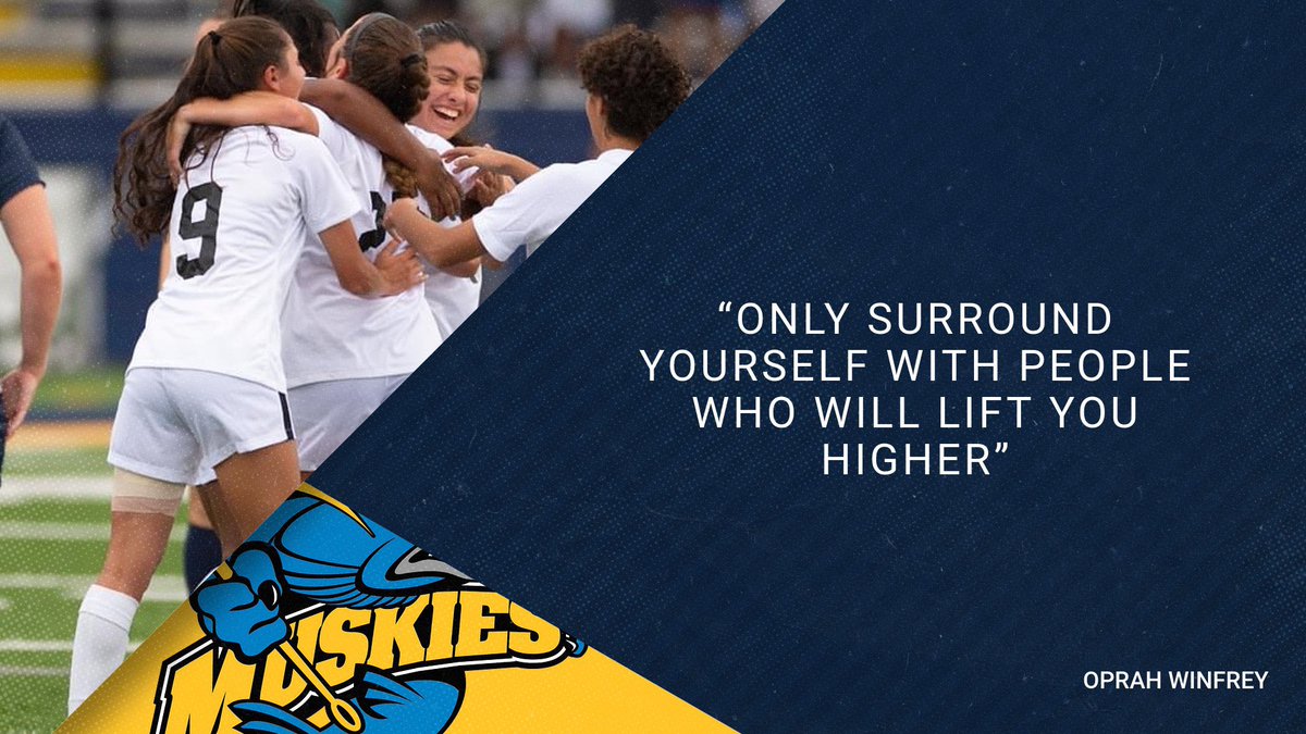 Happy Wednesday! We’re halfway through the week which means we’re halfway to spring break!! Keep pushing through Muskies!! We’re stronger together! ⚽️💪