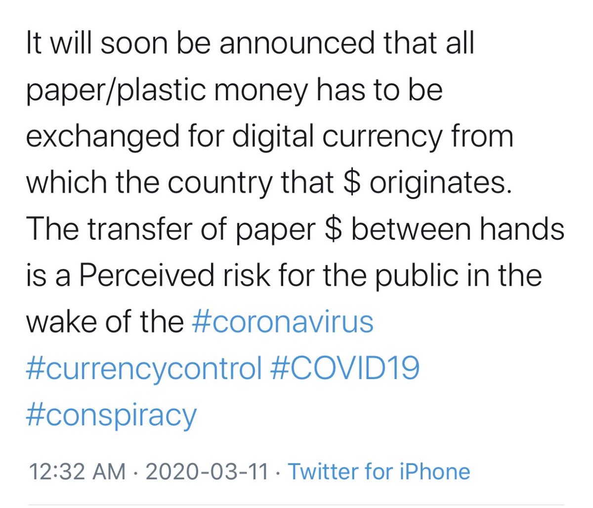 TeddyBitcoins's tweet photo. This has been about money the whole time and it still is. #Bitcoin
Same tweet, new hashtags #Ukraine #Currencycontrol #nuclearwar #conspiracy https://t.co/d4ZPVw2krI