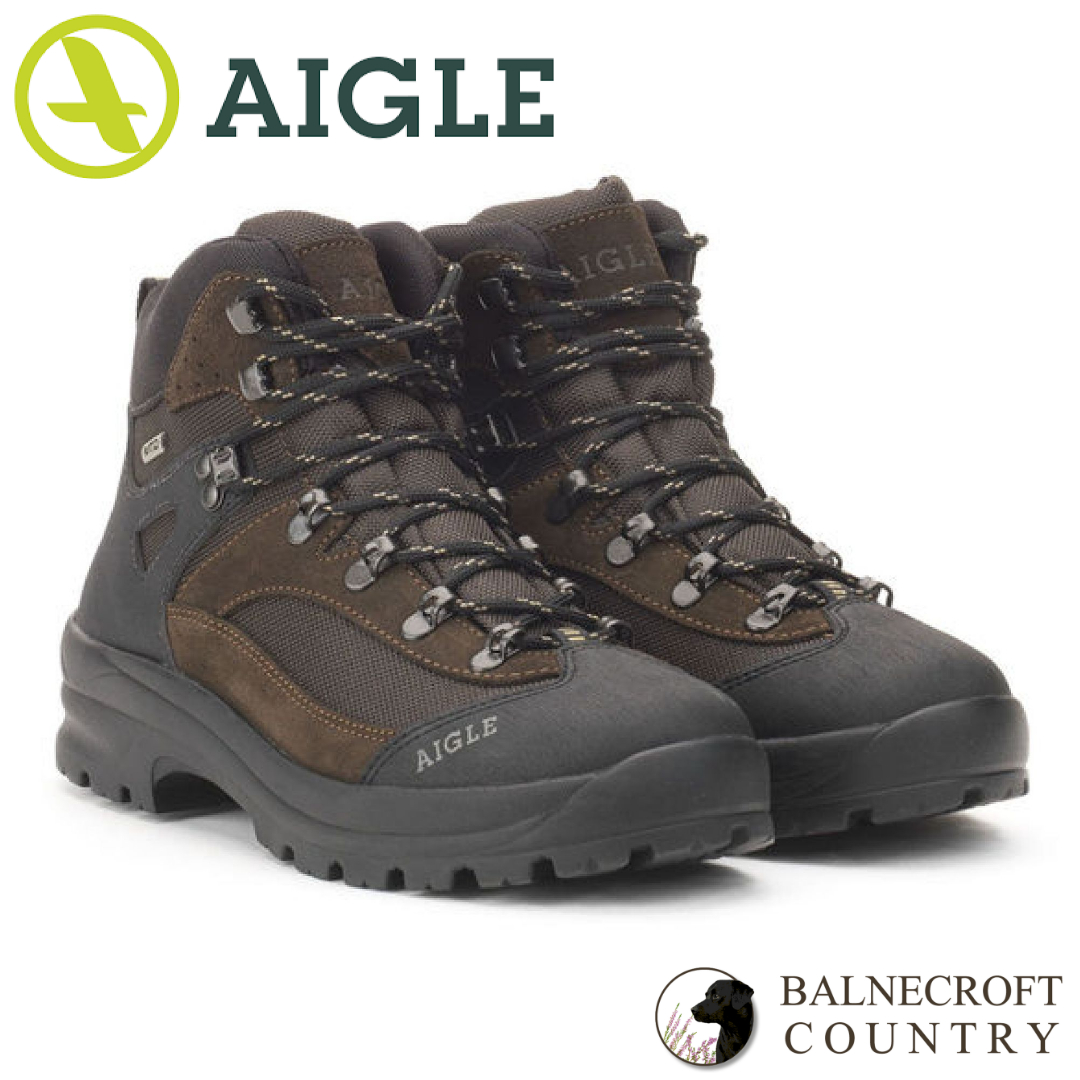 Robust all-rounders, Aigle's Huntshaws have an MTD membrane blocking water and wind while allowing breathability. Front and rear guards provide protection on tough terrain, and optimum grip is ensured thanks to the shock-absorbing rubber outsoles. 
SHOP AT https://t.co/FnlGUaPp7C https://t.co/G78oL7mYbF