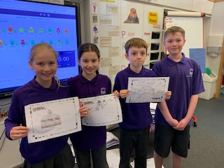 OWPS_sharks's tweet photo. Our STEM event has been successful this week with lots of incredible inventions ready to change the world!  We had a gallery at the end and then voted on our chosen inventions - well done to our winners 😀 #owpsSTEM #ifiwereanengineer @primaryengineer https://t.co/rNMKeMiYGm