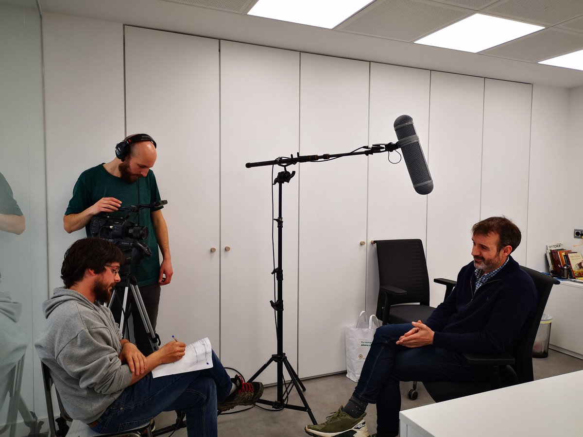 Esta tarde grabamos en <a href="/vitisnavarra/">Rafa García -VITIS NAVARRA-</a> recursos para la guía de elección de material vegetal y planta injertada