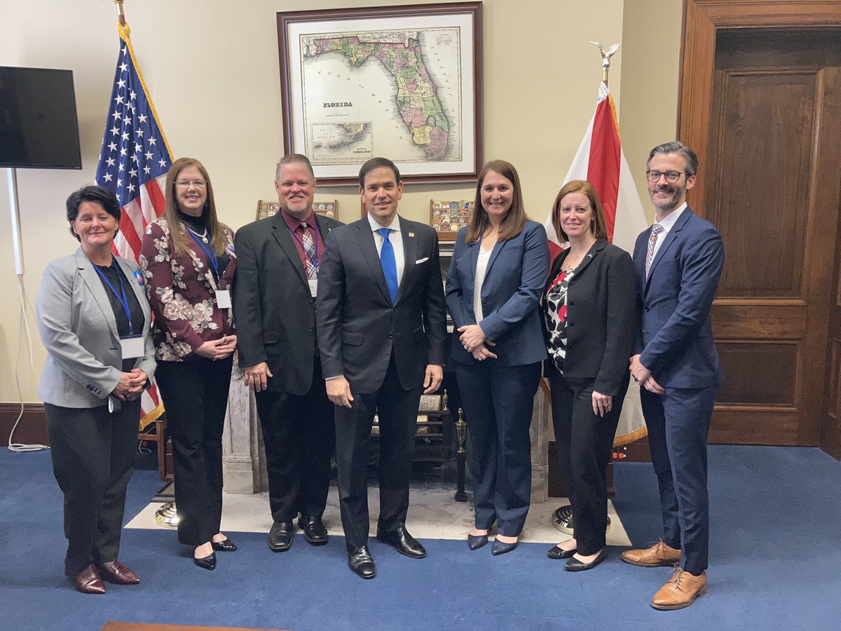 It was a great visit with Senator Rubio discussing the legislative priorities for <a href="/nassp_/">＊na＊</a>  and <a href="/thenaesp/">THENA Español</a>! We appreciate our Senator’s continued support of educators and students! <a href="/schoolleadersfl/">FASA</a> @SenRubioPress