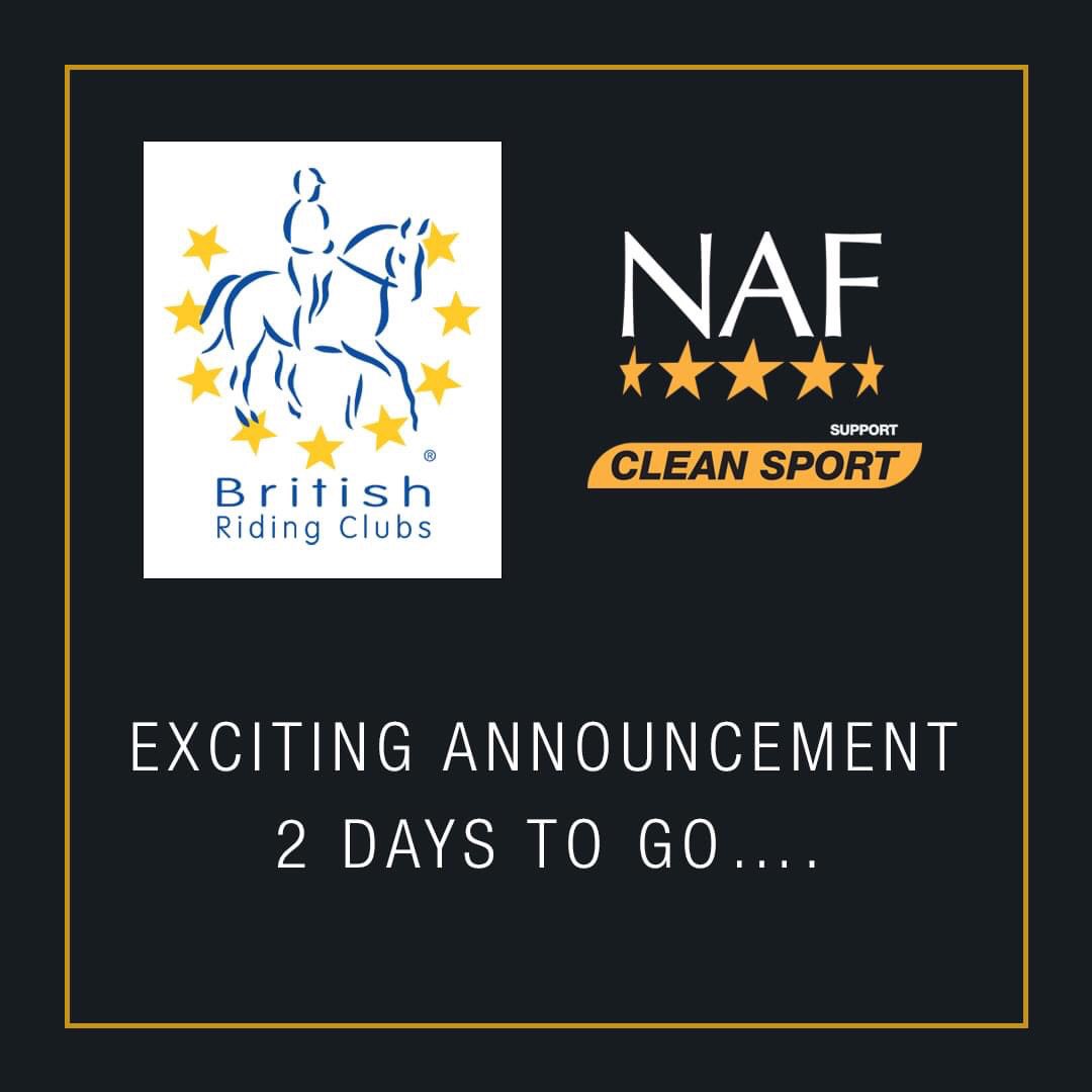 Keep your eyes peeled on Friday morning for an exciting announcement from ourselves and <a href="/BRC_Official/">British Riding Clubs</a>!!