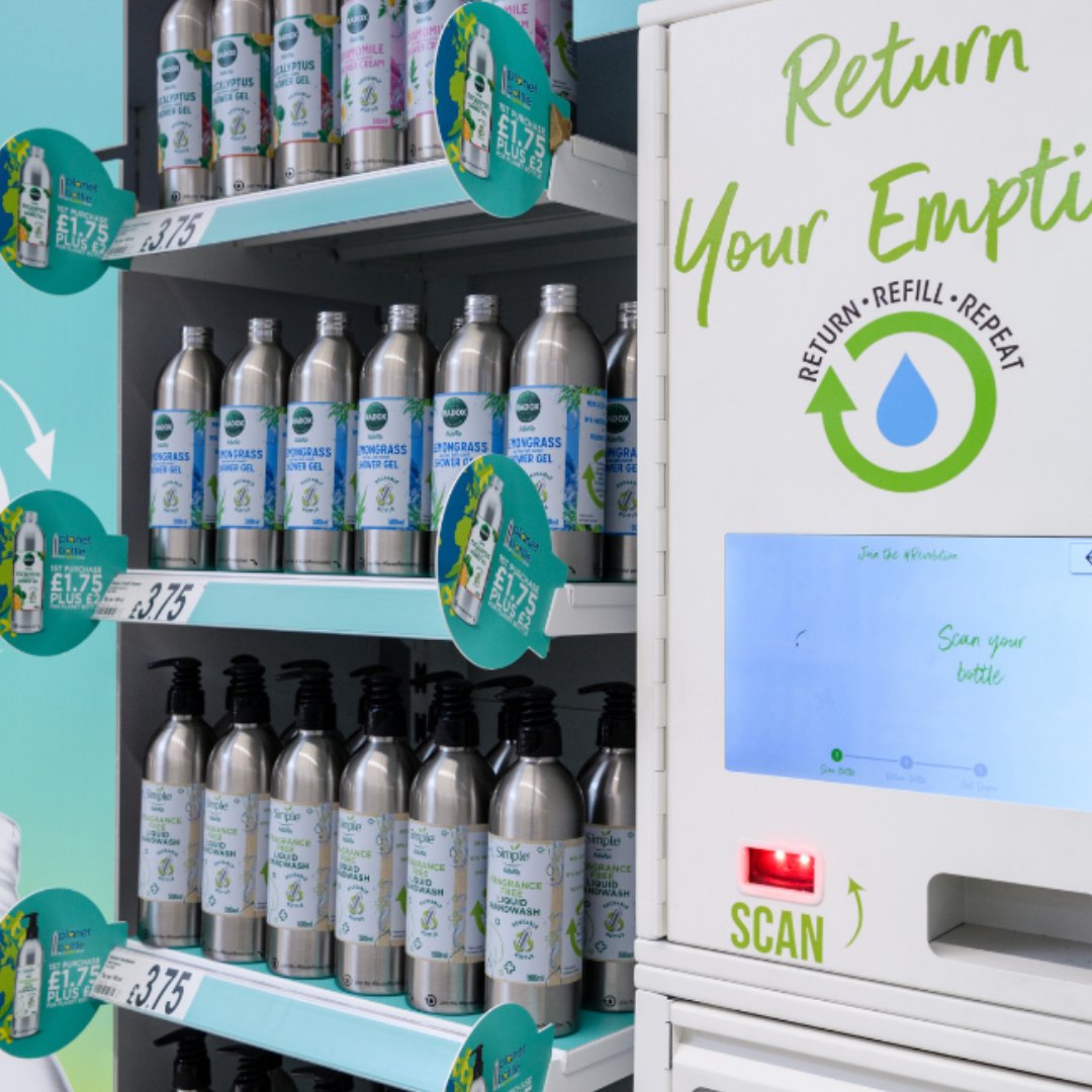 VERY happy to announce that @Re_bottle_ <a href="/RBCGroupUK/">RBC Group</a> &amp; @citytosea_ have been granted £3M today by <a href="/innovateuk/">Innovate UK</a> to scale up our reuse packaging model project! 

Our goal is to save over 100 million empty bottles from landfill within three years 💪 bit.ly/3MlbRFs