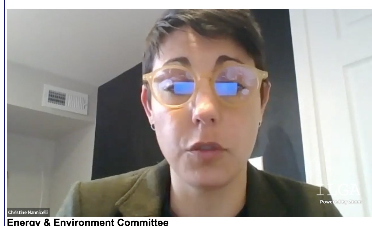 SierraClubIL's tweet image. "As soon as IL’ new coal ash rules were finalized &amp;amp; became effective, NRG began actively undermining them by filing multiple petitions before the IL Pollution Control Board in an effort to obtain exemptions &amp;amp; more lenient standards for its coal ash," says @cnannicelli.