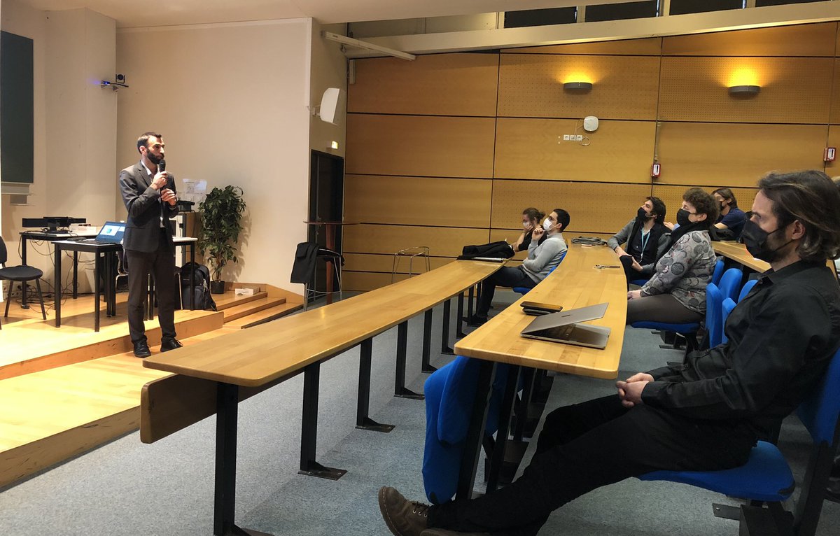 Présentation ce soir des petits réacteurs nucléaires modulaires (#SMR) aux étudiants de <a href="/IMTAtlantique/">IMT Atlantique</a> (ingénierie #nucléaire) par R.Crassous, Chef du projet #Nuward. Une techno prometteuse pour une #électricité sûre et décarbonee.