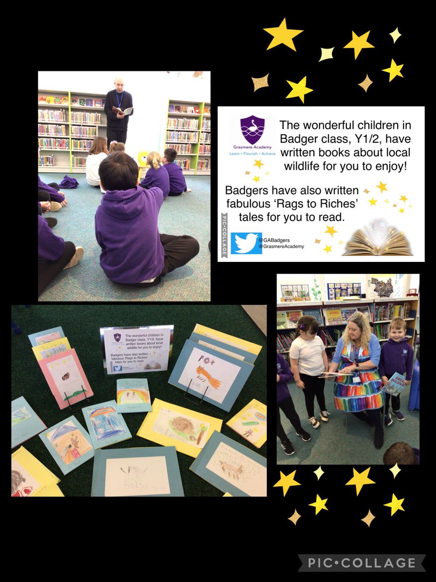 Badgers are the third class of children to visit Killingworth Library @NorthTyneLibs this week. Huge thanks to the staff. We hope visitors thoroughly enjoy our books that we have lent to the library @GrasmereAcademy We are looking forward to reading the books we have borrowed.