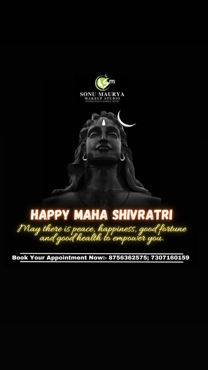 sonu_makeup's tweet photo. @sonu_makeup #Mahashivratri https://t.co/OkbWhnXnSx
