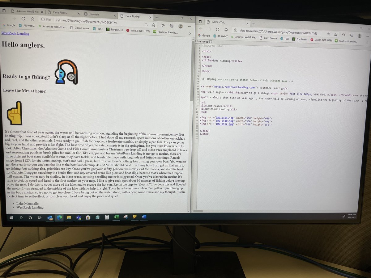 itsa_tech_thing's tweet photo. Made my first webpage and I’m so geeked 😝! #HTML #WebPage #newbie https://t.co/kYCTcn2BgU