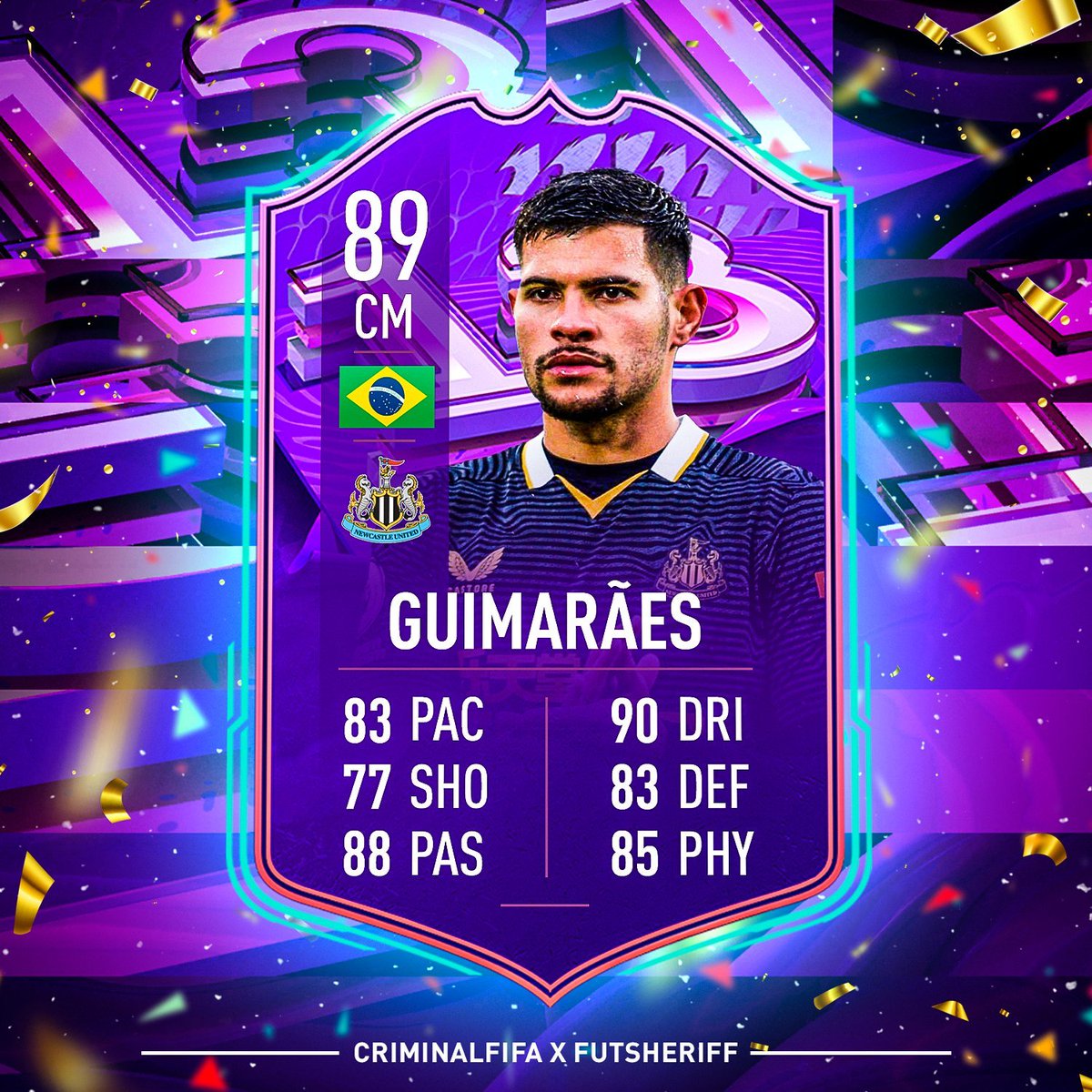 🚨 FILTRACIÓN #BeLeaks

De acuerdo con <a href="/FutSheriff/">Fut Sheriff</a> , BRUNO GUIMARAES formará parte del evento FUT Birthday. En principio, lo tendremos disponible vía SBC. 

#FIFA22