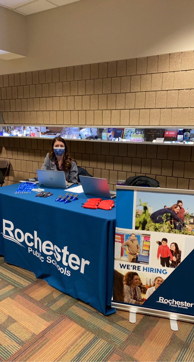 jen0817's tweet image. Job Fair at RCTC #RPS535 #nursesearch