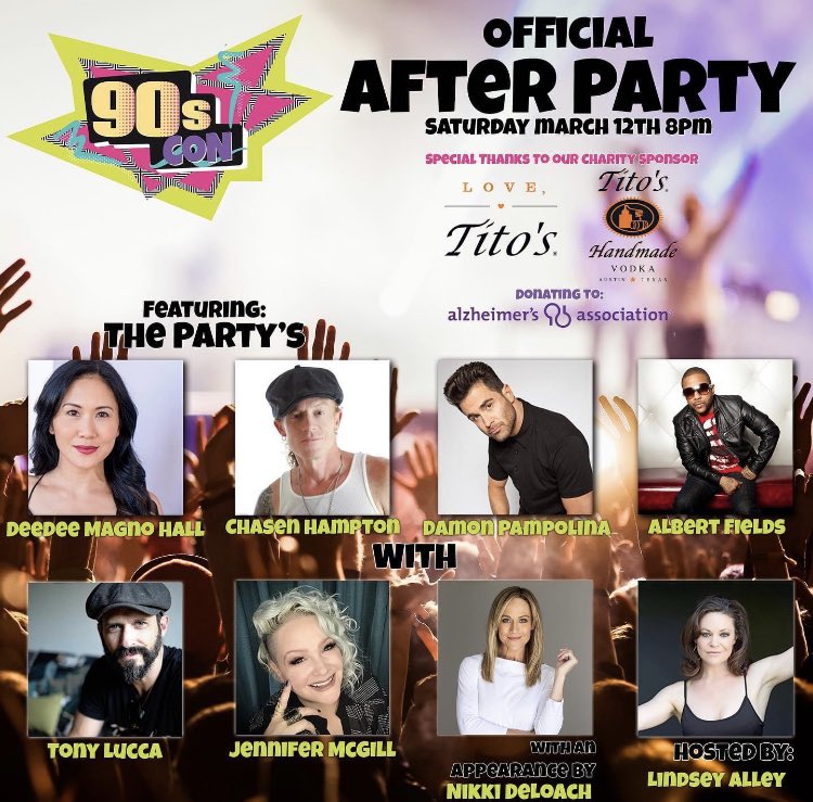 DillosDiz's tweet photo. WE’LL BE THERE! @jenillo & @FrankMCardillo will be in attendance at the Official After Party of #90sCon on Saturday March 12th! Pumped to see everyone!
#mmc89 #alwaysintheclub #90s #nostalgia #hartford #connecticut https://t.co/IR0eRWr9LJ