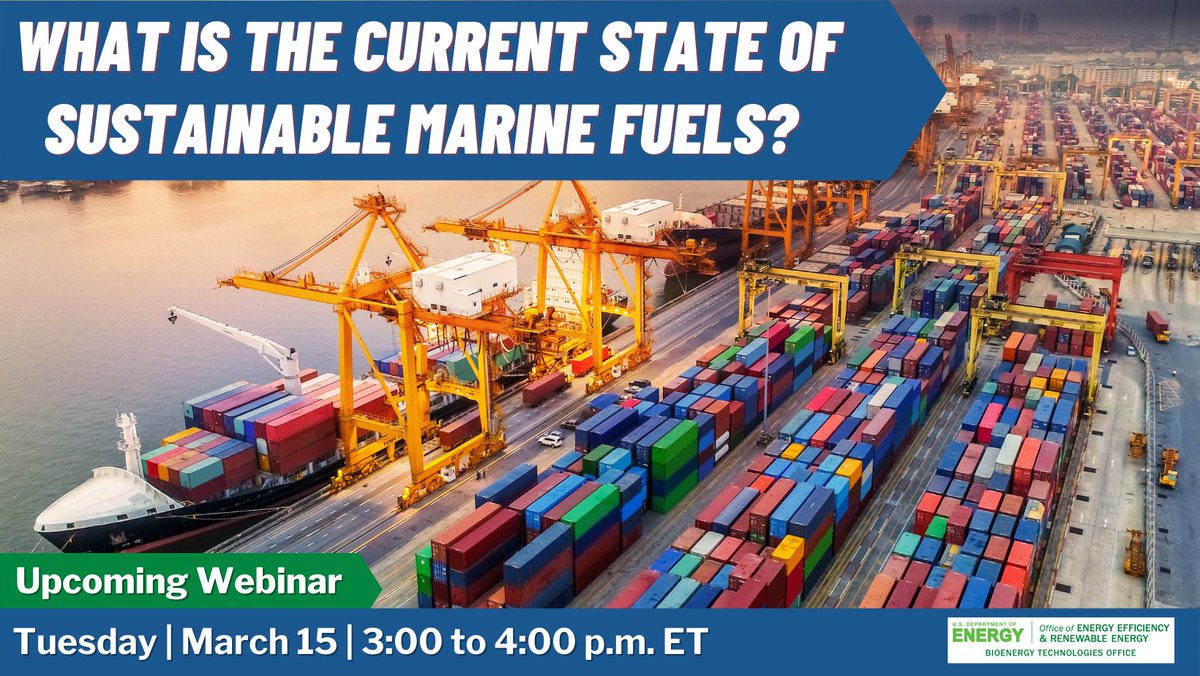 #SustainableAviationFuel✈️
Wait…Have you heard of #SustainableMarineFuels⛴️?