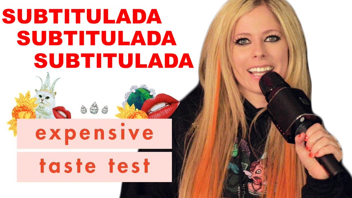 AvrilCostaRica's tweet photo. ✨🚨ATENCIÓN FANS🚨✨
Les traemos SUBTITULADO el video completo de @AvrilLavigne en el divertido juego de "Expensive Taste Test" con Cosmopolitan!
Creando contenido accesible/entendible para más fans! 🥰

LINK DEL VIDEO EN FACEBOOK:
https://t.co/nizTp0Hvgu
#LoveSux https://t.co/bPFgmW83bW