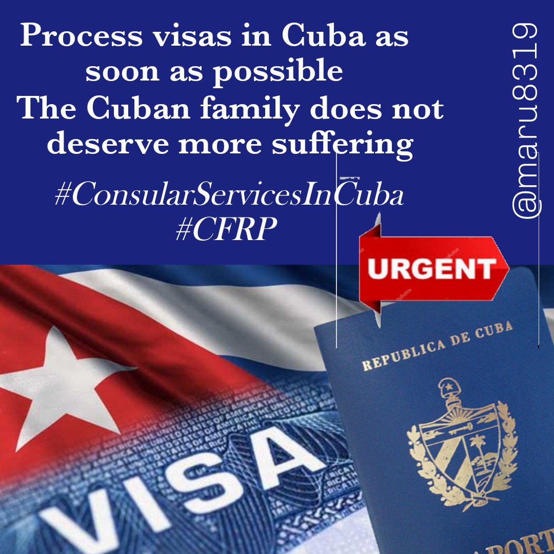 Maru8319's tweet photo. The families of legal residents and US citizens have been waiting in a limbo since 2017! Tomorrow we pray a solution will be finally given to our legal and paid cases. #ConsularServicesInCuba #CFRP 
#WeNeedTheDiplomats
#NoMoreInterviewsInGuyana
#RestartIVProcessing https://t.co/gdBDu6J8xx